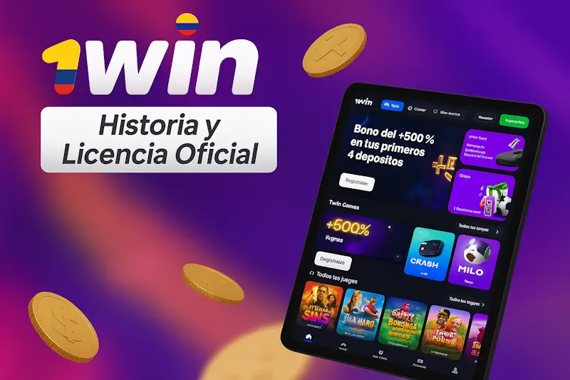 1 Win Colombia - Historia y Licencia Oficial