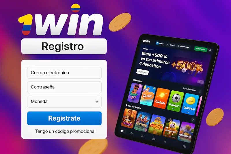 1Win Registro - Crear Cuenta y Login